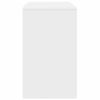 vidaXL Sivupöytä Valkoinen 120 x 41 x 75 cm Tekninen puu