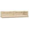 vidaXL Lavatyynyt 5 kpl beige kangas