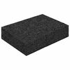 vidaXL Kumirouhepatiop&auml;&auml;llyste Musta 6 x 9 x 2 cm Kumi