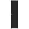 vidaXL Kaappi musta 45x42,5x185 cm tekninen puu