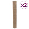 vidaXL Juuttirullat 2 kpl 1x50 m 100% juutti 200 gsm