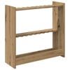 vidaXL Biljardikeppiteline Tekninen puu 60 x 20 x 57 cm Artisaanitammi