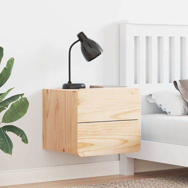 vidaXL Y&ouml;p&ouml;yt&auml; laatikon kanssa Ruskea 39 x 34 x 33 cm T&auml;ysi m&auml;nty