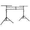 vidaXL Valoteline musta 338x115x(180-300) cm ter&auml;s
