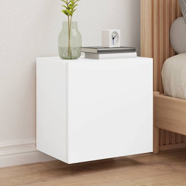 vidaXL TV-sein&auml;kaappi valkoinen 40,5x30x40 cm tekninen puu