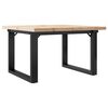 vidaXL Sohvap&ouml;yt&auml; O-runko 60x60x40,5 cm t&auml;ysi m&auml;nty ja ter&auml;st&auml;
