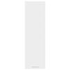 vidaXL Henkarikaappi ovella Valkoinen 30 x 31 x 100 cm Tekninen puu