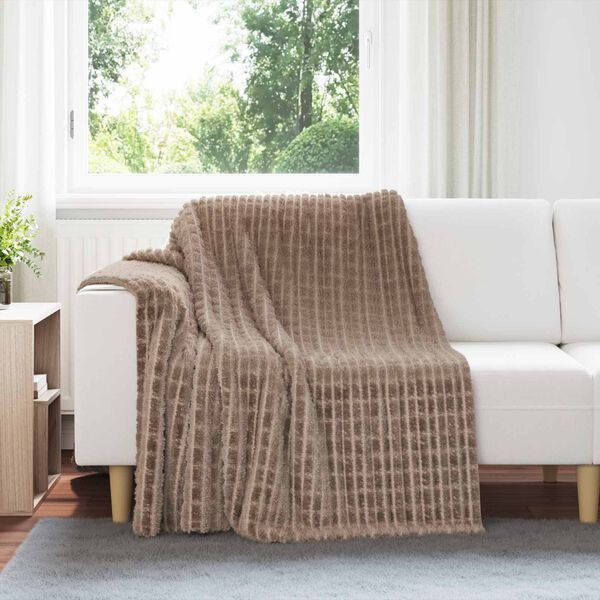 vidaXL Heittoviltti Camel 200 x 150 cm Fleese