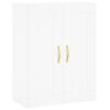 vidaXL Kaappi valkoinen 69,5x34x180 cm tekninen puu