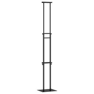 vidaXL Messun&auml;yt&ouml;t Musta 30 x 23,5 x 210 cm Ter&auml;s