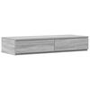 vidaXL S&auml;ngynaluslaatikot Harmaa Sonoma 90 x 36,5 x 16,5 cm