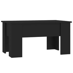 vidaXL Sohvap&ouml;yt&auml; musta 79x49x41 cm tekninen puu