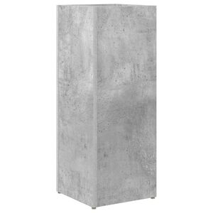 vidaXL Aurinkovarjojalusta Betoni Harmaa 25 x 24,5 x 64 cm