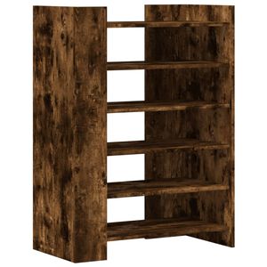 vidaXL Kenk&auml;kaappi savutammi 74,5x37,5x100 cm tekninen puu
