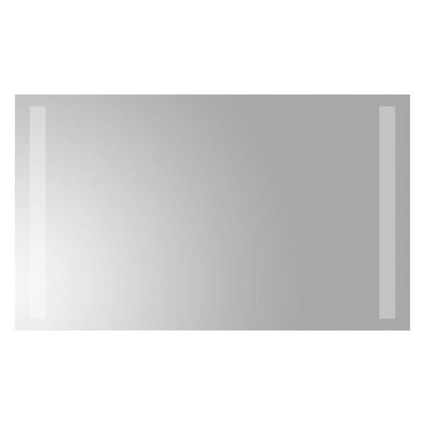 vidaXL Kylpyhuoneen LED-peili 50x30 cm