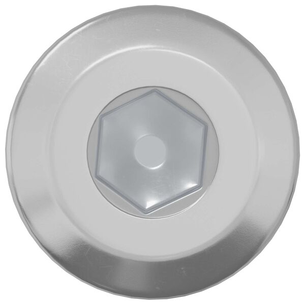 vidaXL P&auml;&auml;tylukitusruuvi 12 pcs Hopea M6 x 35 mm Ter&auml;s