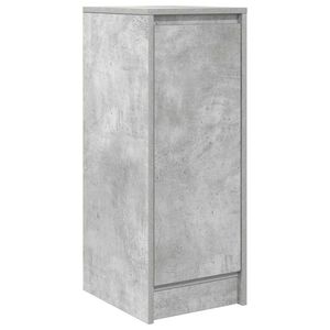 vidaXL Senkki betoninharmaa 29,5x34x76 cm tekninen puu