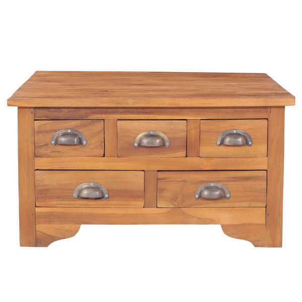 vidaXL Sohvap&ouml;yt&auml; k&auml;&auml;ntyv&auml;ll&auml; p&ouml;yt&auml;levyll&auml; 65x64x35 cm t&auml;ysi tiikki