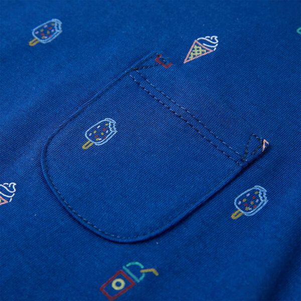 Lasten toppi tummansininen 128