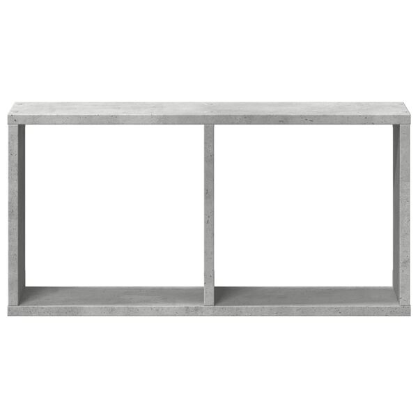 vidaXL Sein&auml;kaappi 60x16x30 cm betoninharmaa tekninen puu