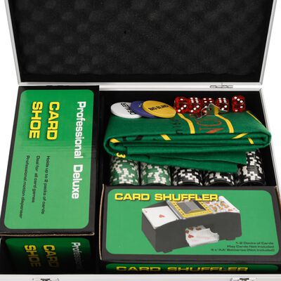 vidaXL Pokeri pelimerkkisarja 300 kpl 11,5 g