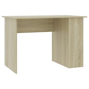vidaXL Ty&ouml;p&ouml;yt&auml; Sonoma-tammi 110x60x73 cm lastulevy