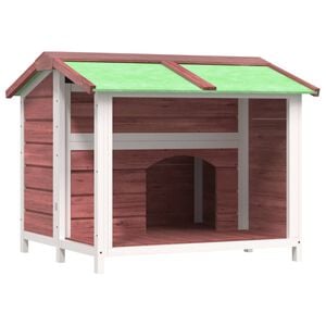 vidaXL Koirankoppi mokka 96x87x80,5 cm t&auml;ysi m&auml;nty