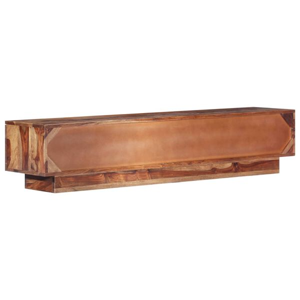 vidaXL TV-taso 145x30x30 cm massiivipuu