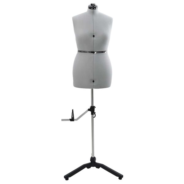 vidaXL S&auml;&auml;dett&auml;v&auml; mekko muoto naiselle Harmaa m Sametti