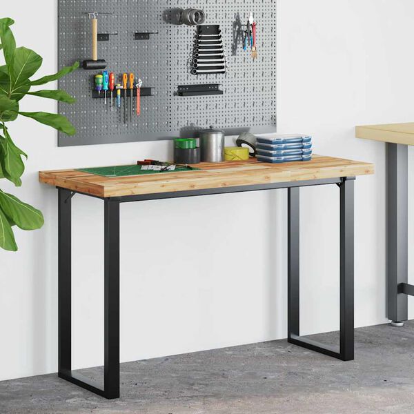 vidaXL P&ouml;yt&auml;levy 140x60x4 cm &ouml;ljytty t&auml;ysi akasiapuu