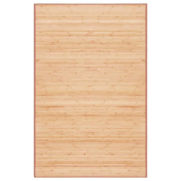 vidaXL Bambumatto 100x160 cm ruskea