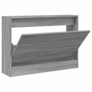 vidaXL Kenk&auml;kaappi harmaa Sonoma 80x21x57 cm tekninen puu