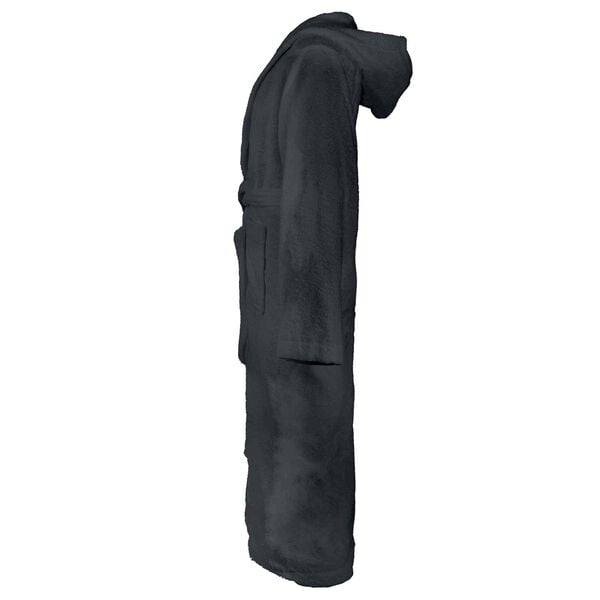 vidaXL Kylpytakki KINN Antrasiitti S Puuvilla