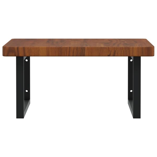 vidaXL Pesuallashylly sein&auml;lle ter&auml;s ja t&auml;ysi tammi