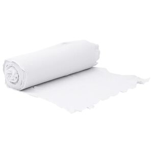 vidaXL Geotekstiilikalvo valkoinen 1 x 10 m polyesterikuitu