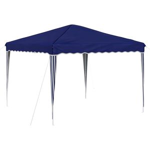 vidaXL Pop-up Juhlateltta 288 x 288 x 245 cm Sininen Oxford-kangas