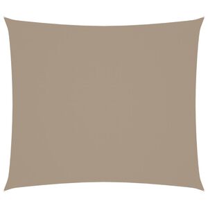 vidaXL Aurinkopurje Oxford-kangas suorakaide 2x2,5 m harmaanruskea