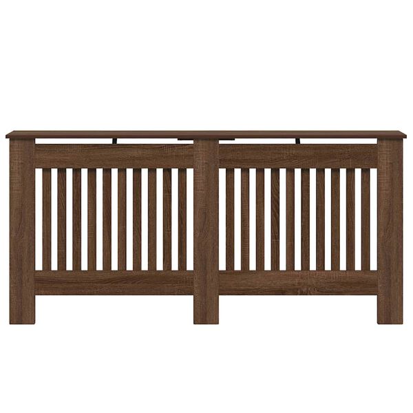 vidaXL Patterinsuoja Ruskea tammi 172x19x81,5cm Tekninen puu