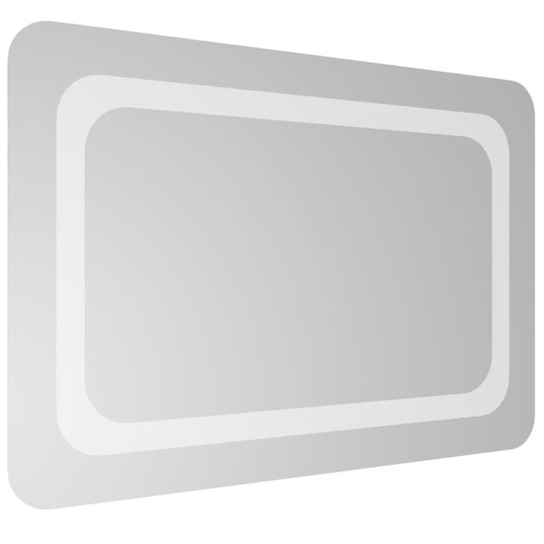 vidaXL Kylpyhuoneen LED-peili 40x60 cm