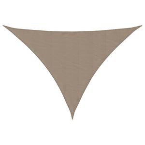 vidaXL Aurinkokenk&auml;purje harmaanruskea 7x5x5 m 100 % polyesteri Oxford
