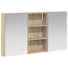 vidaXL Kylpyhuoneen kaappisetti 3 kpl 90 x 10,5 x 50 cm Tekninen puu