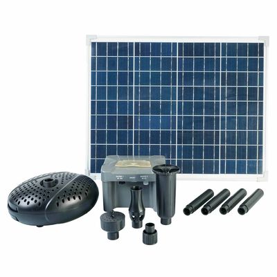 Ubbink SolarMax 2500 -setti aurinkopaneelilla, pumpulla ja akulla