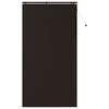 vidaXL Venezia-verho Tumma ruskea 140 x 250 cm 35 mm