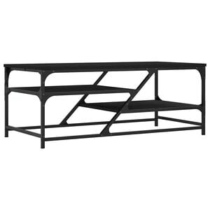 vidaXL Sohvap&ouml;yt&auml; musta 100x49x40 cm tekninen puu