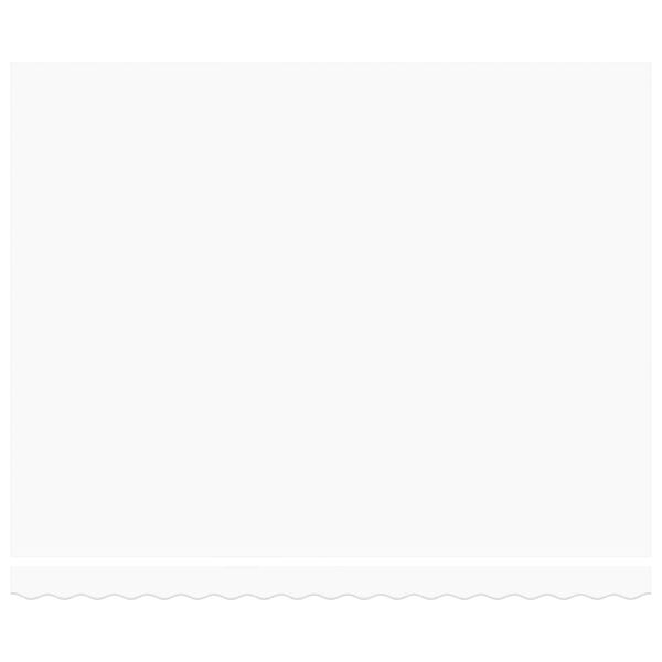 vidaXL Aurinkovarjo Valkoinen 400 x 300 x 165 cm