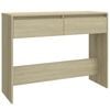 vidaXL Sohvap&ouml;yt&auml; Sonoma-tammi 100x35x76,5 cm tekninen puu