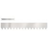 vidaXL Nurmireunus 10 pcs Hopea 100 x 0,05 x 15 cm Ruostumaton ter&auml;s