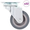 vidaXL Rullapy&ouml;r&auml;t 32 kpl 50 mm