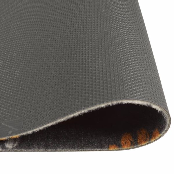 vidaXL Keitti&ouml;n pest&auml;v&auml; matto tassut 60x180 cm sametti