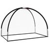 vidaXL Golf harjoitusverkko musta 300x150x210 cm polyesteri